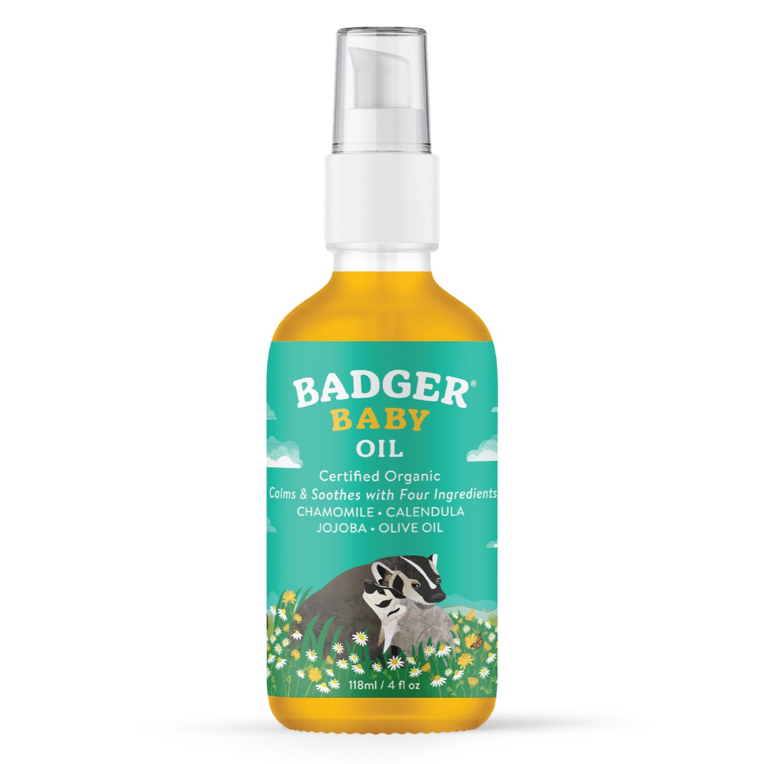 Badger Baby Oil Bebek Bakım Yağı 118ml