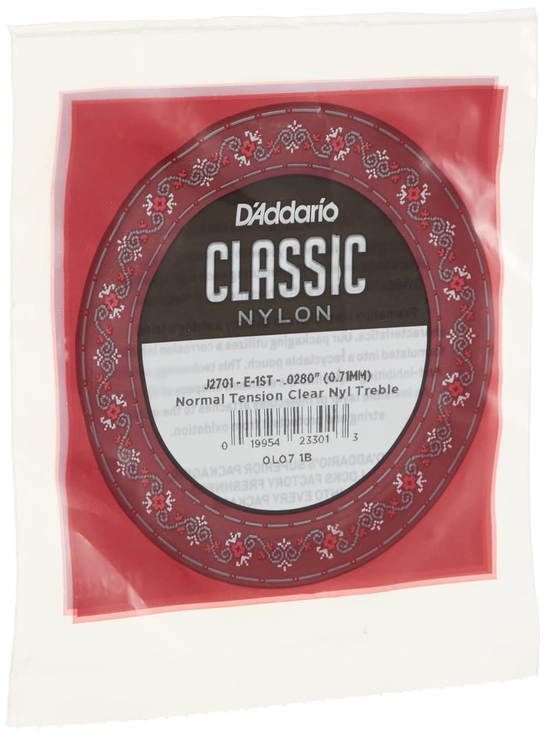 D'Addario J2701 Klasik Gitar Tek Teli, Classic Nylon, Normal Tensi