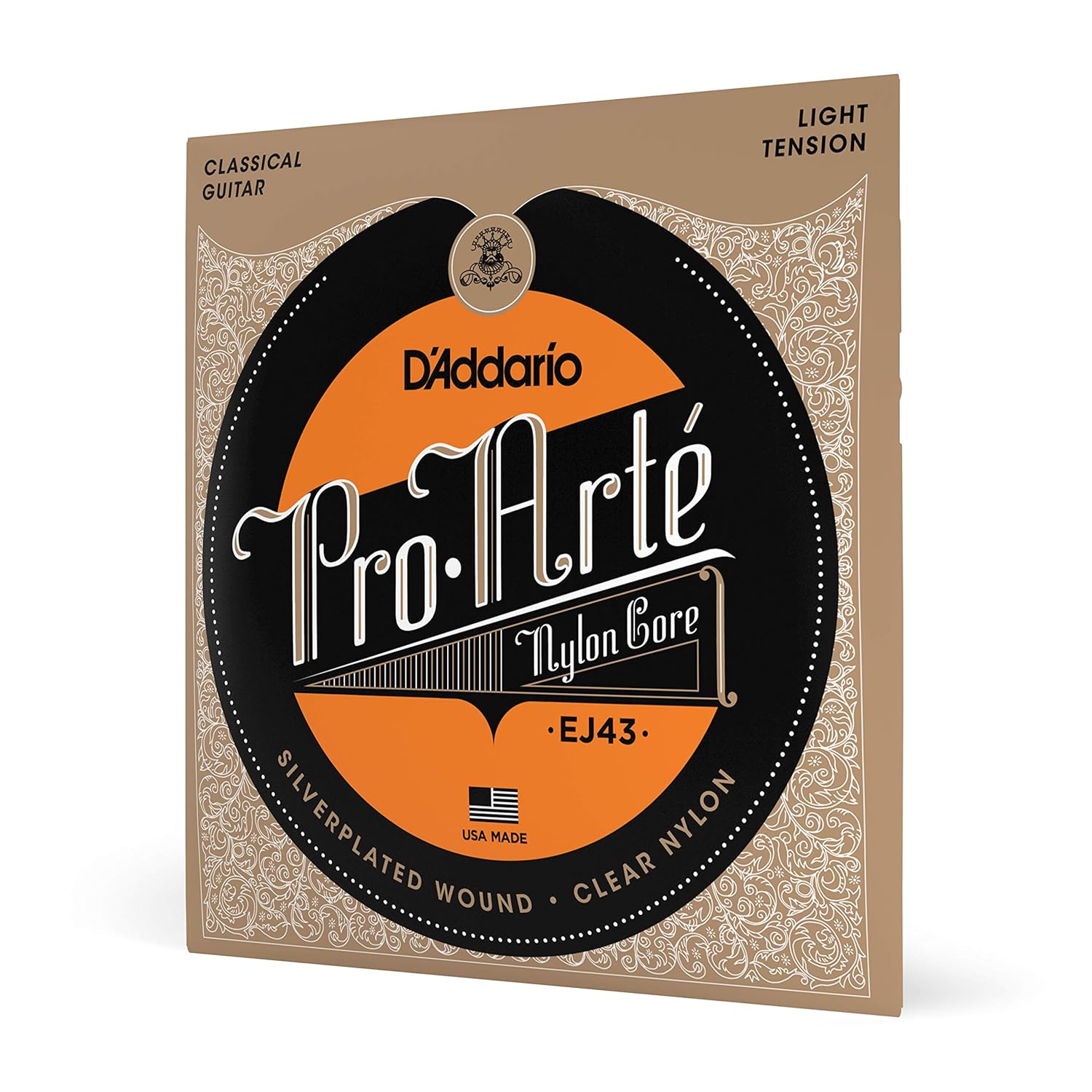 D'Addario Ej43 Klasik Gitar Tel Seti (4/4), Silverplated Wound Cl