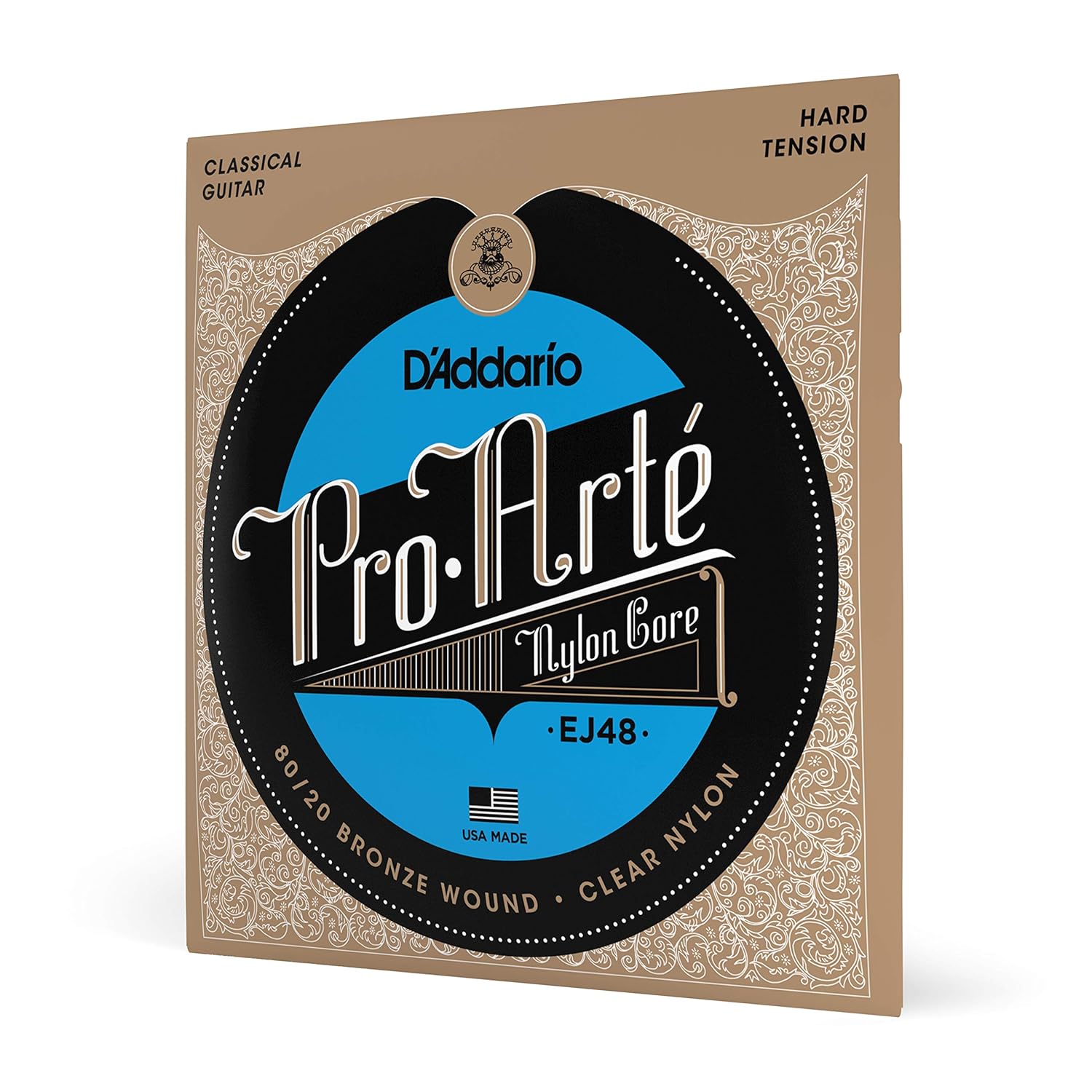 D'Addario Ej48 Klasik Gitar Tel Seti, Pro-Arte, 80/20 Bronze Woun