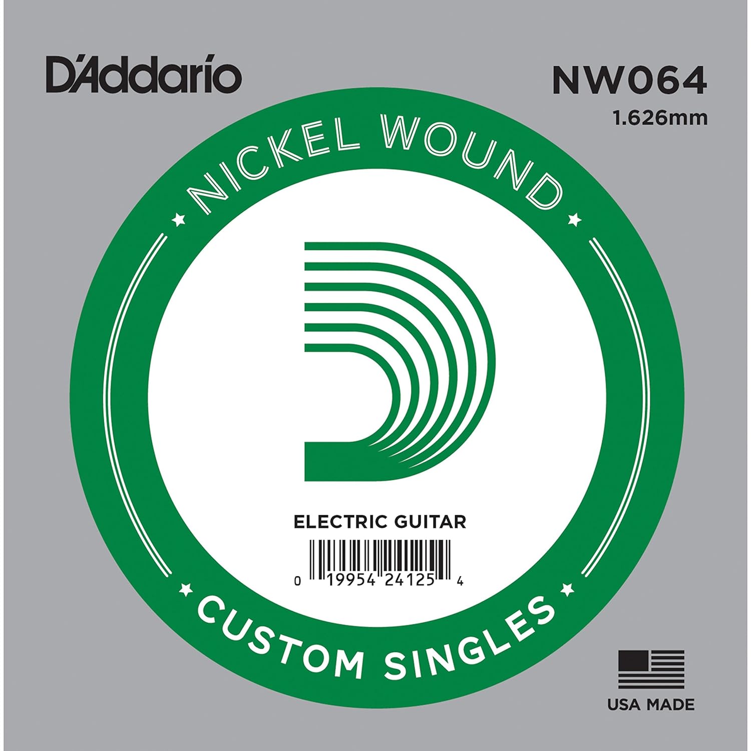 D'Addario NW064 ELEKTRO VE AKUSTİK TEK TEL, (KALIN Mİ)