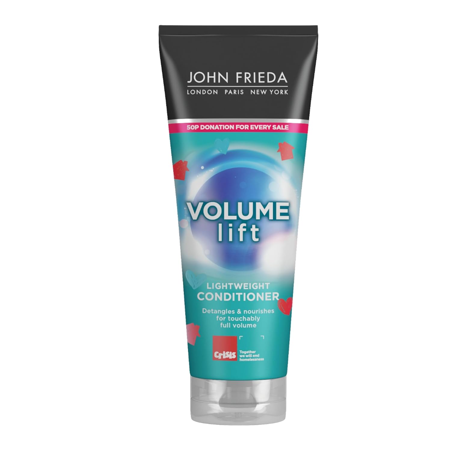 John Frieda Dolgunlaştırıcı Etkili Hacim Veren Bakım Kremi, 1 Paket (1 x 250 ml)
