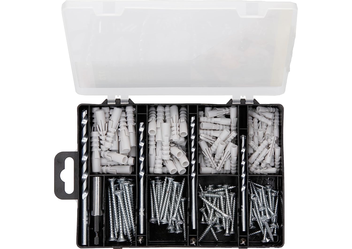 Bosch Professional Accessories Diy 173 Parça Aksesuar & Sabitleme Seti, Matkap ucu, Vidalama ucu, Vida, Dübel, Üniversal Tutucu, Yeşil