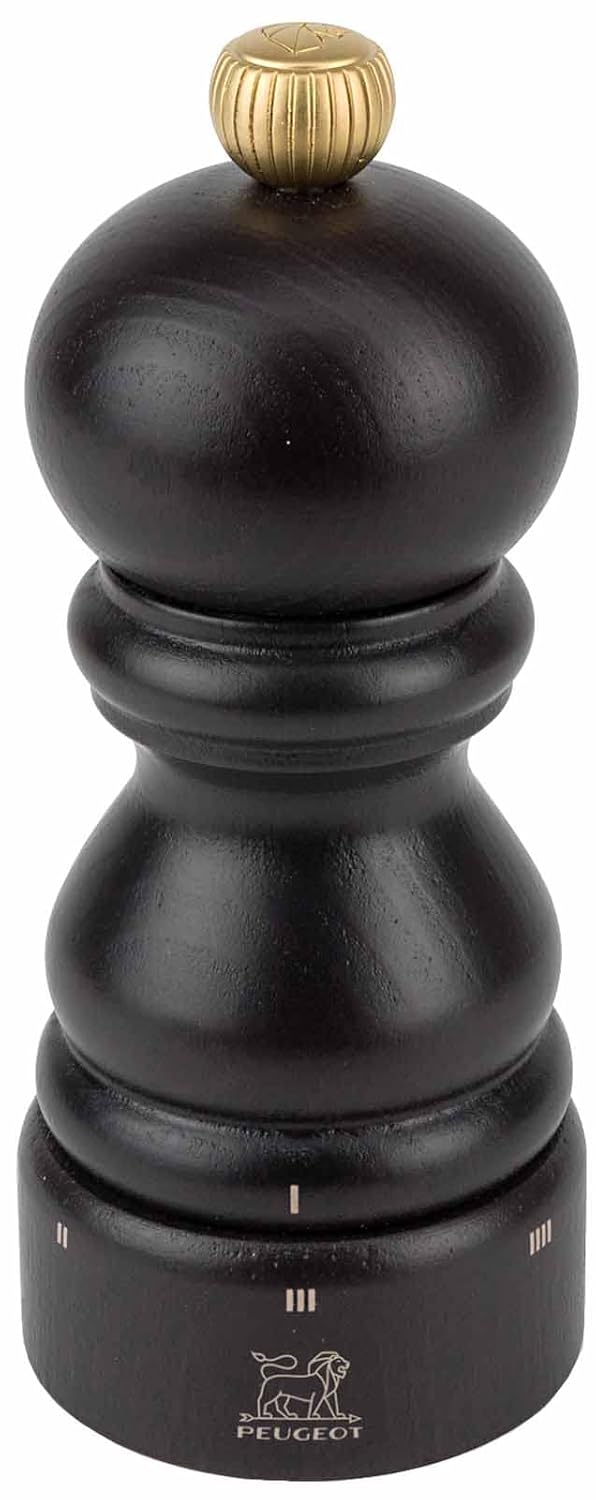 Peugeot Paris Manuel Tuz Değirmeni, Öğütme Derecesi Ayarı U'Select, Yükseklik: 12 cm, Ahşap, Kahverengi, 23454