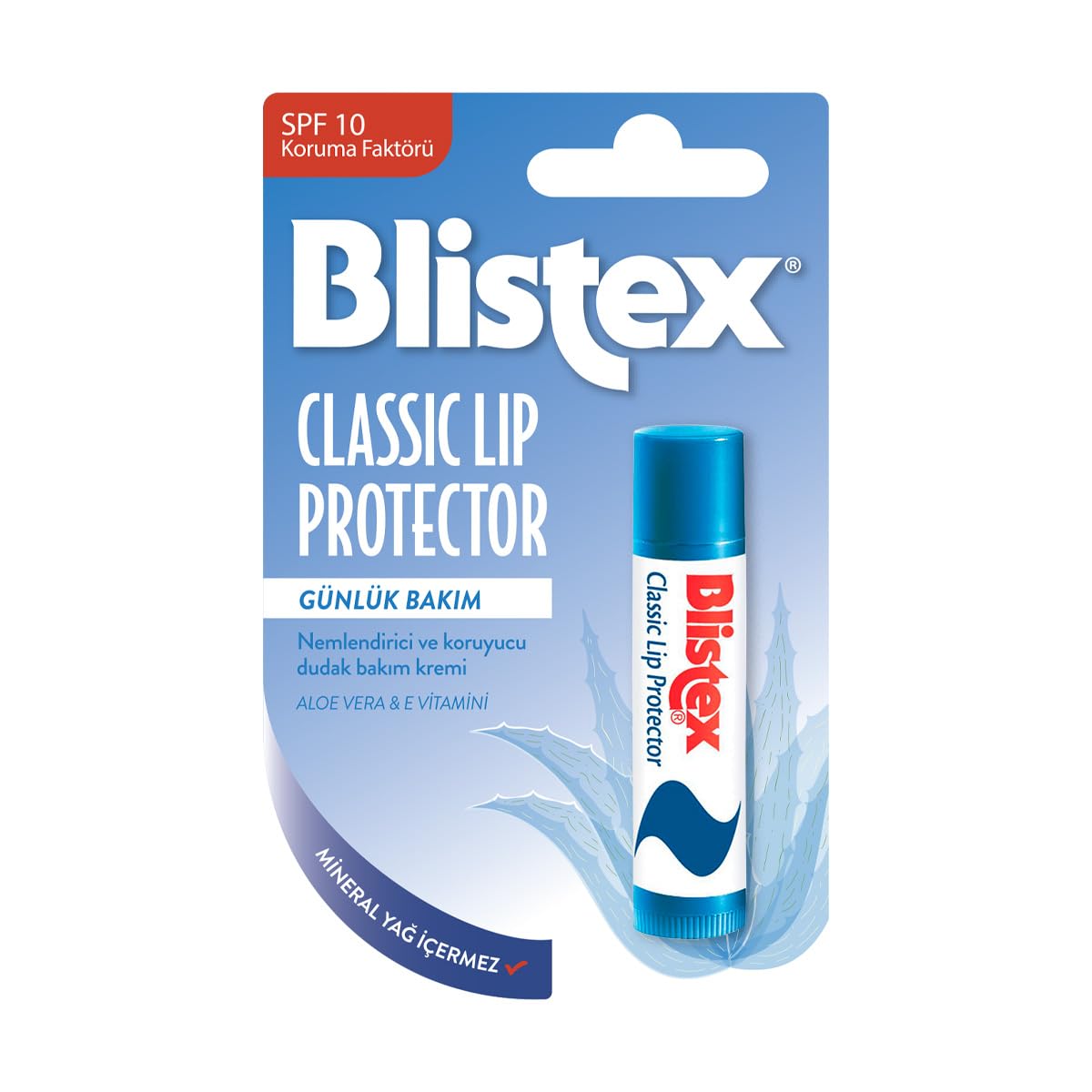 Blistex Classic Lip Protector Nemlendirici ve Koruyucu Dudak Bakım Kremi SPF 10