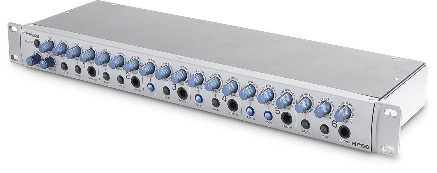 PreSonus Hp60 6 Kanal Kulaklık Pre-Amp