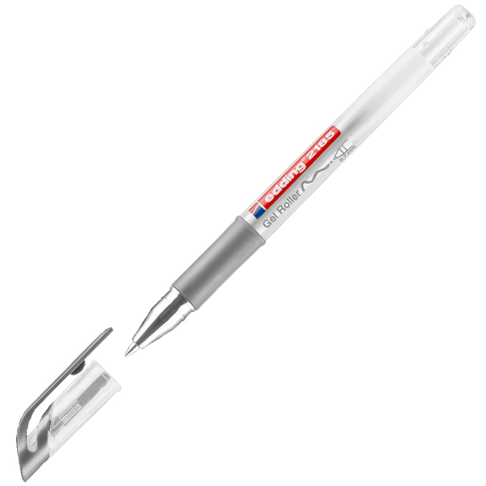 Edding 2185 jel roller - gümüş - 1 kalem - 0,7 mm