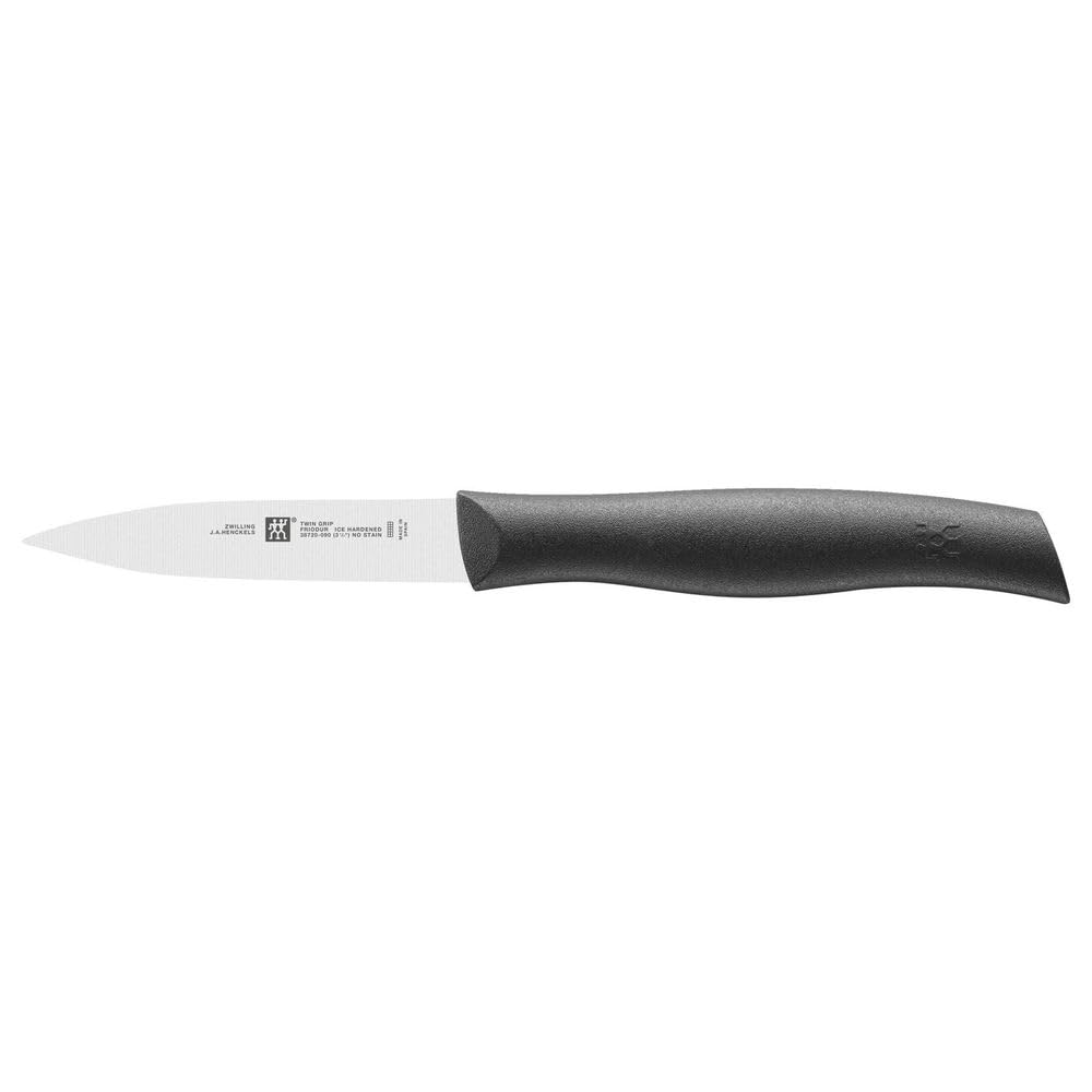Zwilling Twin Grip Soyma Doğrama Bıçağı, 9 cm, Siyah