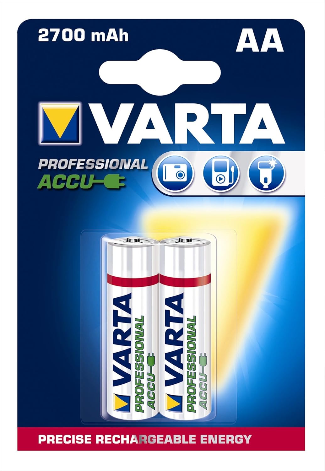 VARTA Foto Şarjlı Kalem Pil 2'lİ 2700mAh, 5706-2