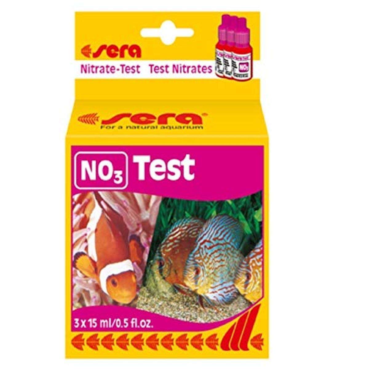 Sera Nitrat Testi (No3) 15 Ml, 0.5 fl.oz Akvaryum Test Kitleri