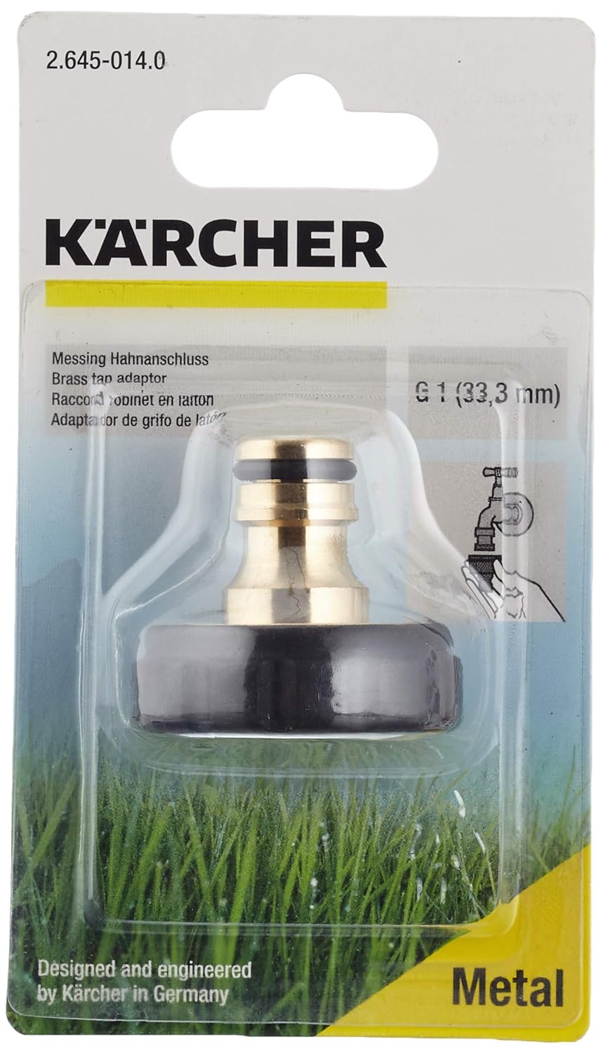 Karcher Pirinç Musluk Bağlantı Aparatı, 1''