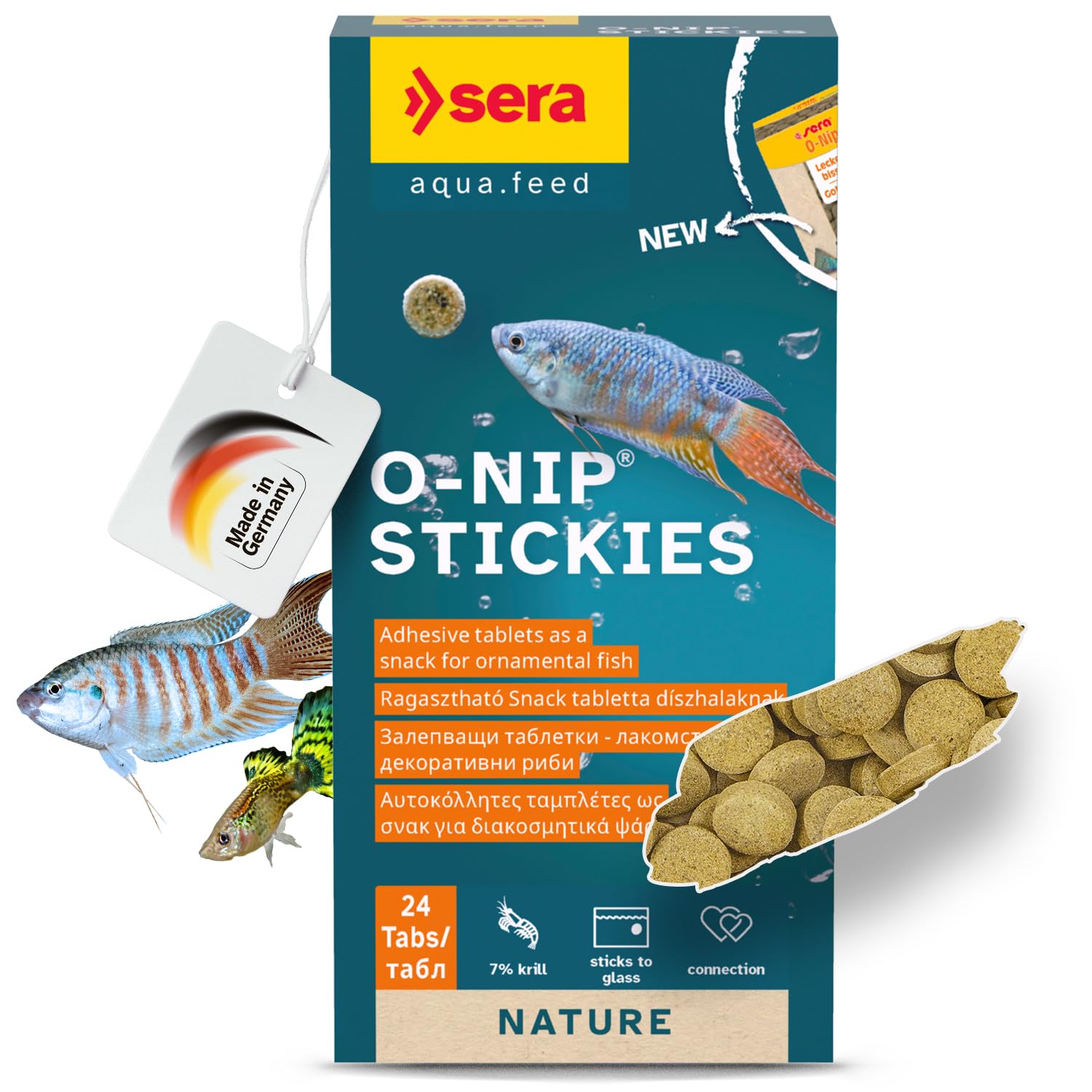 Sera O-Nip Tablet Balık Yemi 24 Tablet