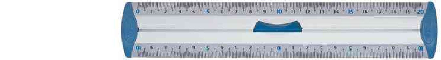 MAPED 120120 20 cm TRIPLE DESİMETRE ALÜMİN.CETVEL