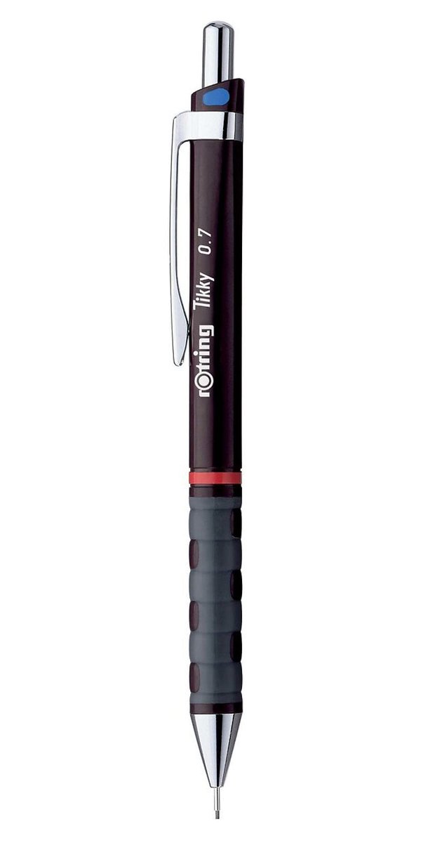 Rotring Tikky Versatil, Uçlu Kalem 0.7 mm, Bordo