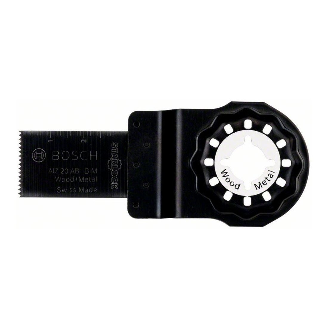 Bosch Professional Accessories Tauchsaegeblatt ahşap ve metal için Multifunktionswerkzeuge Starlock (Aiz 20 AB)