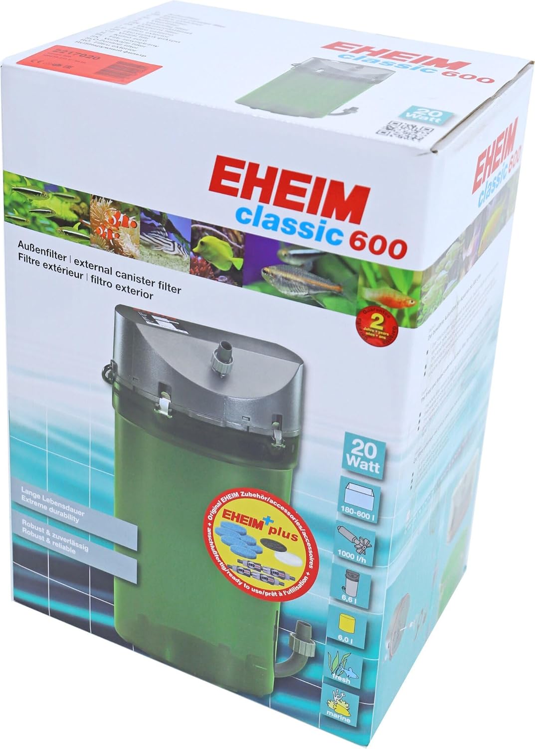 Eheim Clasic Diş Filtre 2217-02