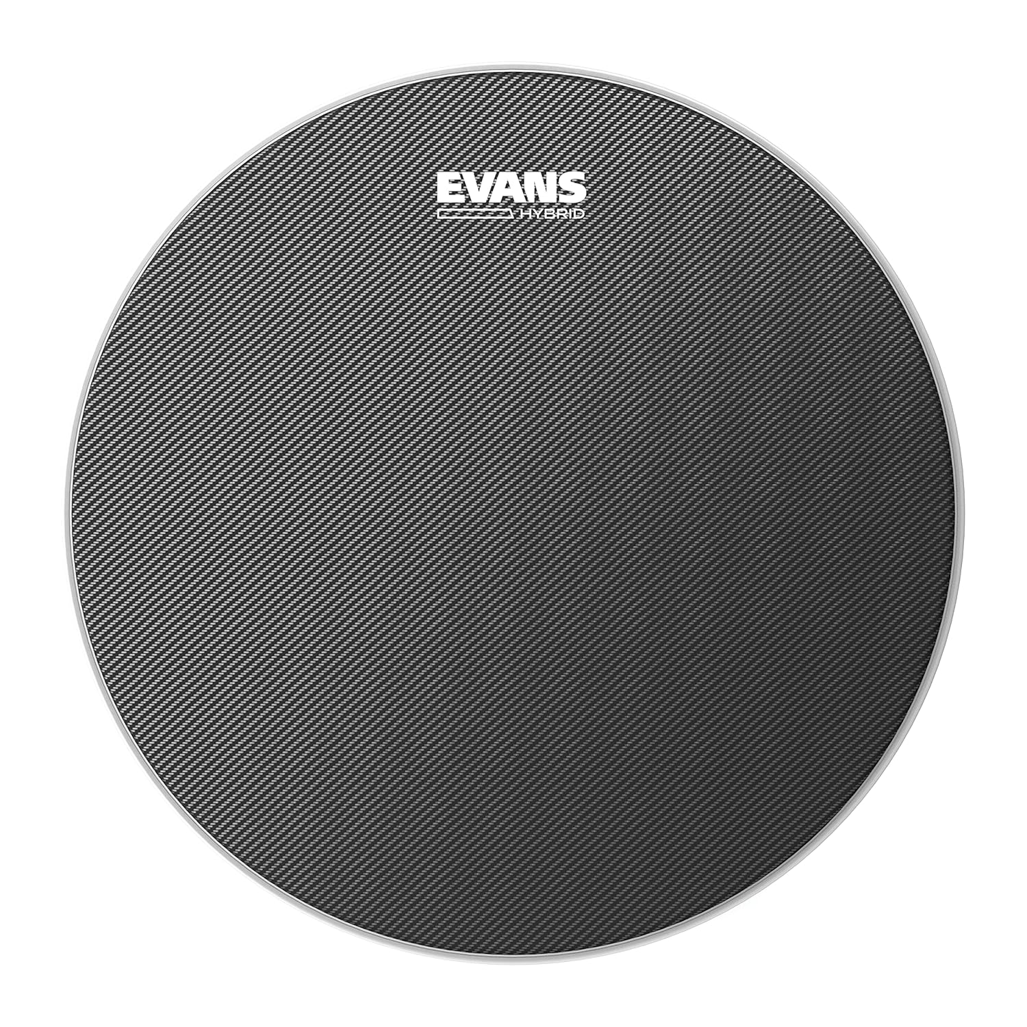 Evans Hibrit Drumhead - Hibrit Yürüyen Trampet Başlığı - Hassasiyet, Dinamik Aralık - Projeksiyonu, Dayanıklılığı Artırır - Gri, 14 inç