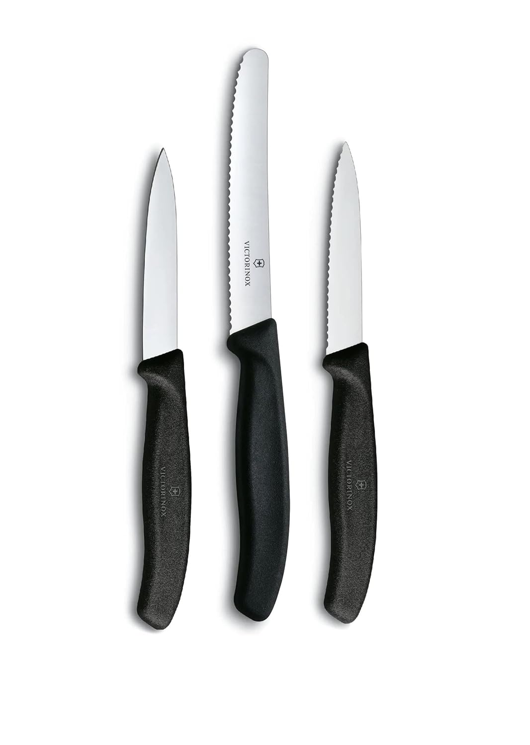 Victorinox 6.7113.3 Siyah Bıçak Seti, 3 Parça