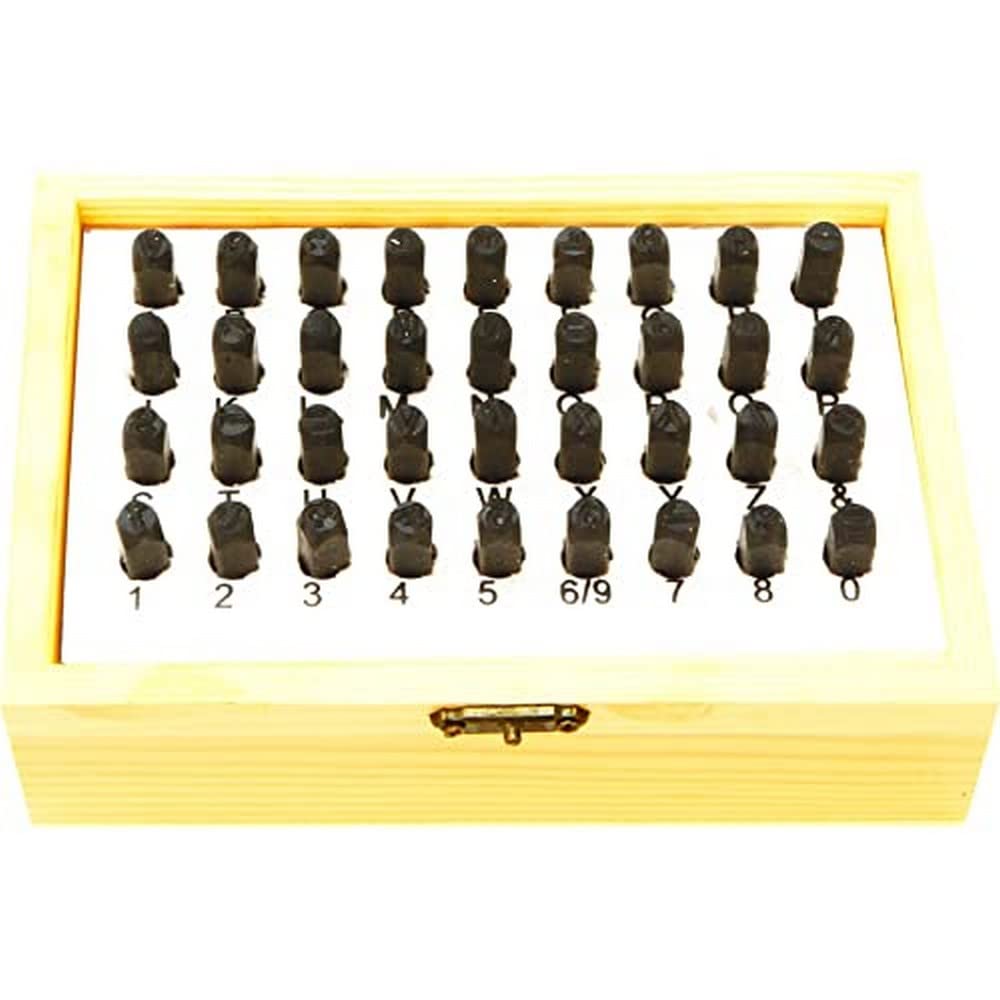 Rolson 26127 36 pc Letter and Number Punch Set