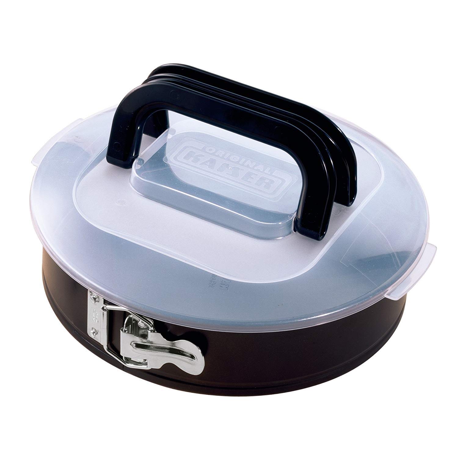 Kaiser Bake & Take Kelepçeli Kapaklı Yuvarlak Kek Kalıbı 26 cm