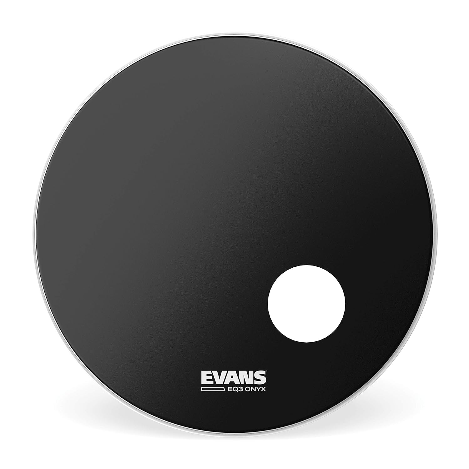 Evans BD22RONX 55,8 cm (22 Zoll) Bassdrumfell Onyx Resonanz 0,19mm schwarz