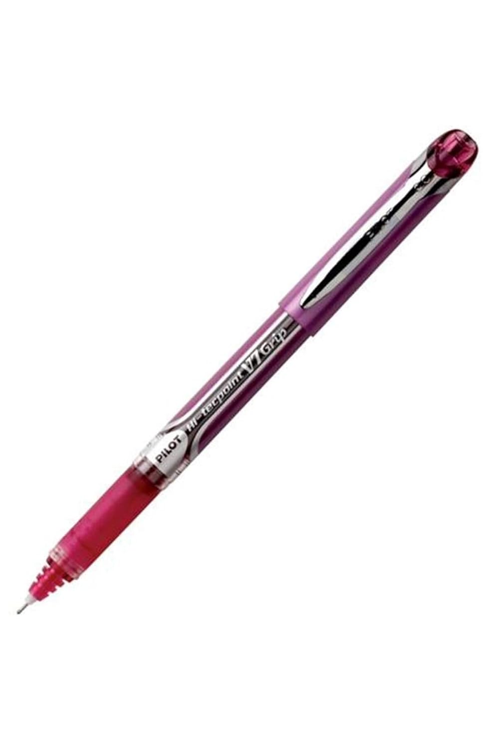 Pilot V7 Grip tükenmez kalem, 0,7 mm uç, pembe