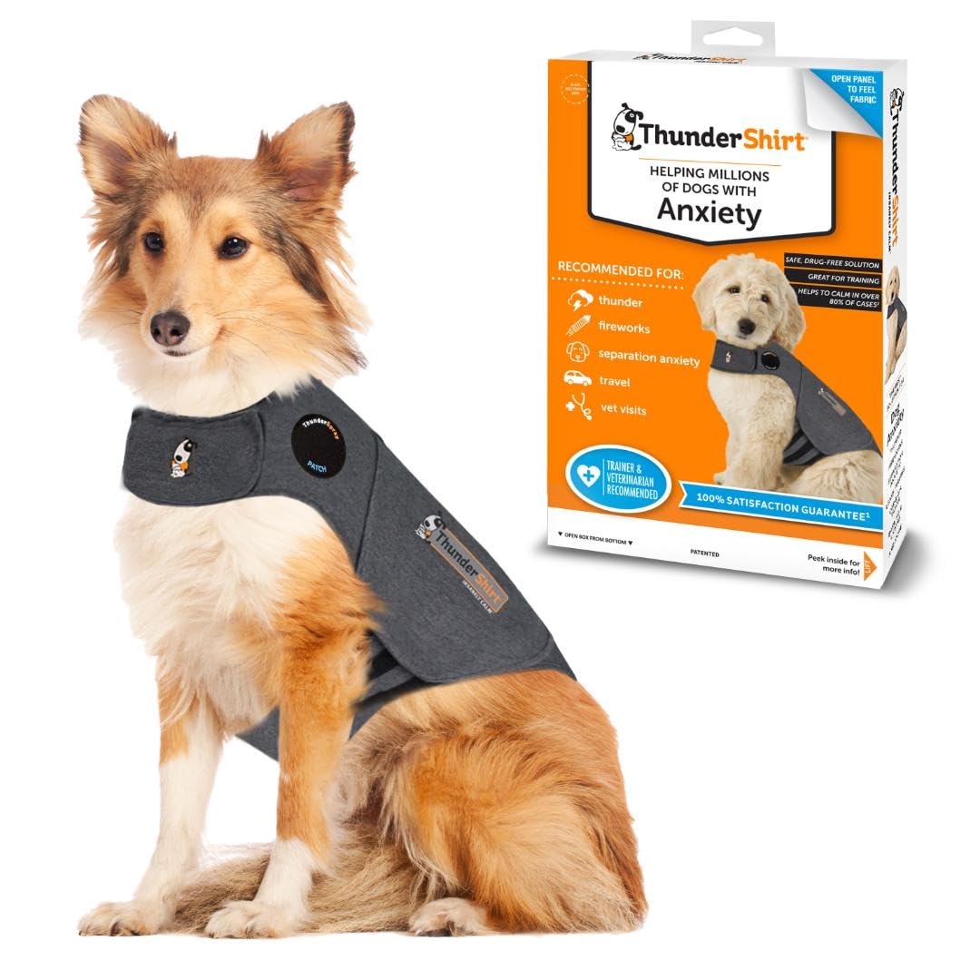 Thundershirt: Köpekler için sakinleştirici yelek - Gri - Beden L