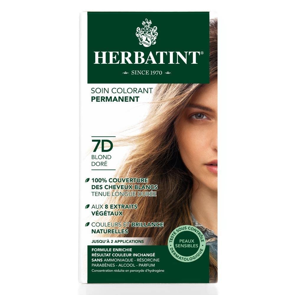 Herbatint Saç Boyası 7D Blond Dore - Golden Blonde