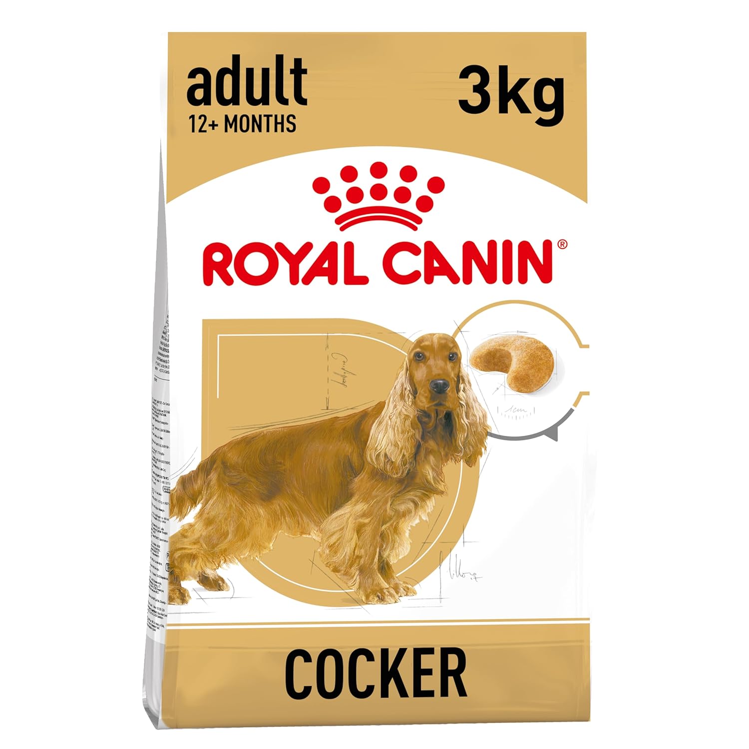Royal Canin Cocker Adult Köpek Maması, 3 Kg