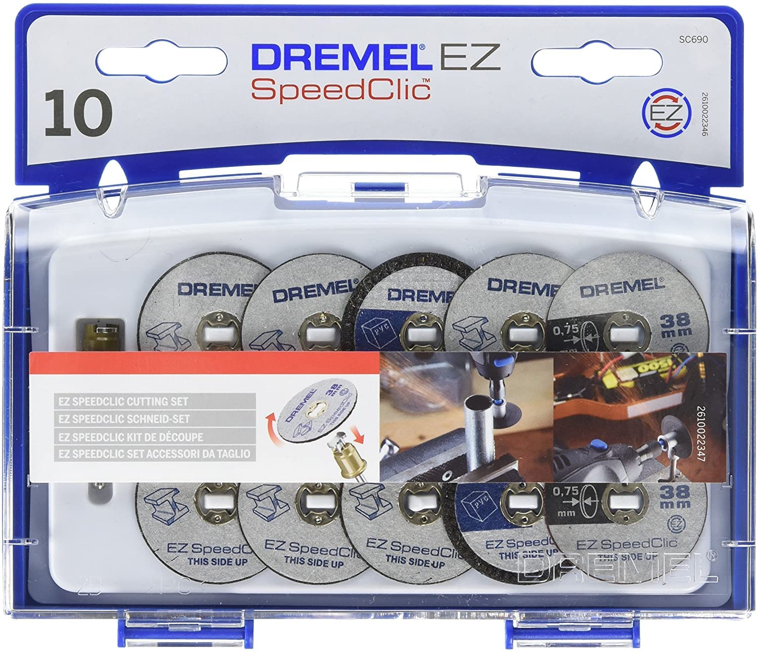Dremel SC690 EZ SpeedClic Kesme Aksesuar Seti 11'li