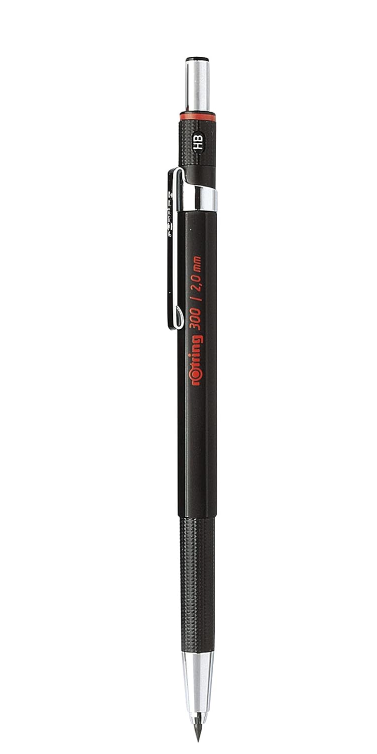 rOtring 300 Mekanik Kurşun Kalem, 2,0 mm, Siyah