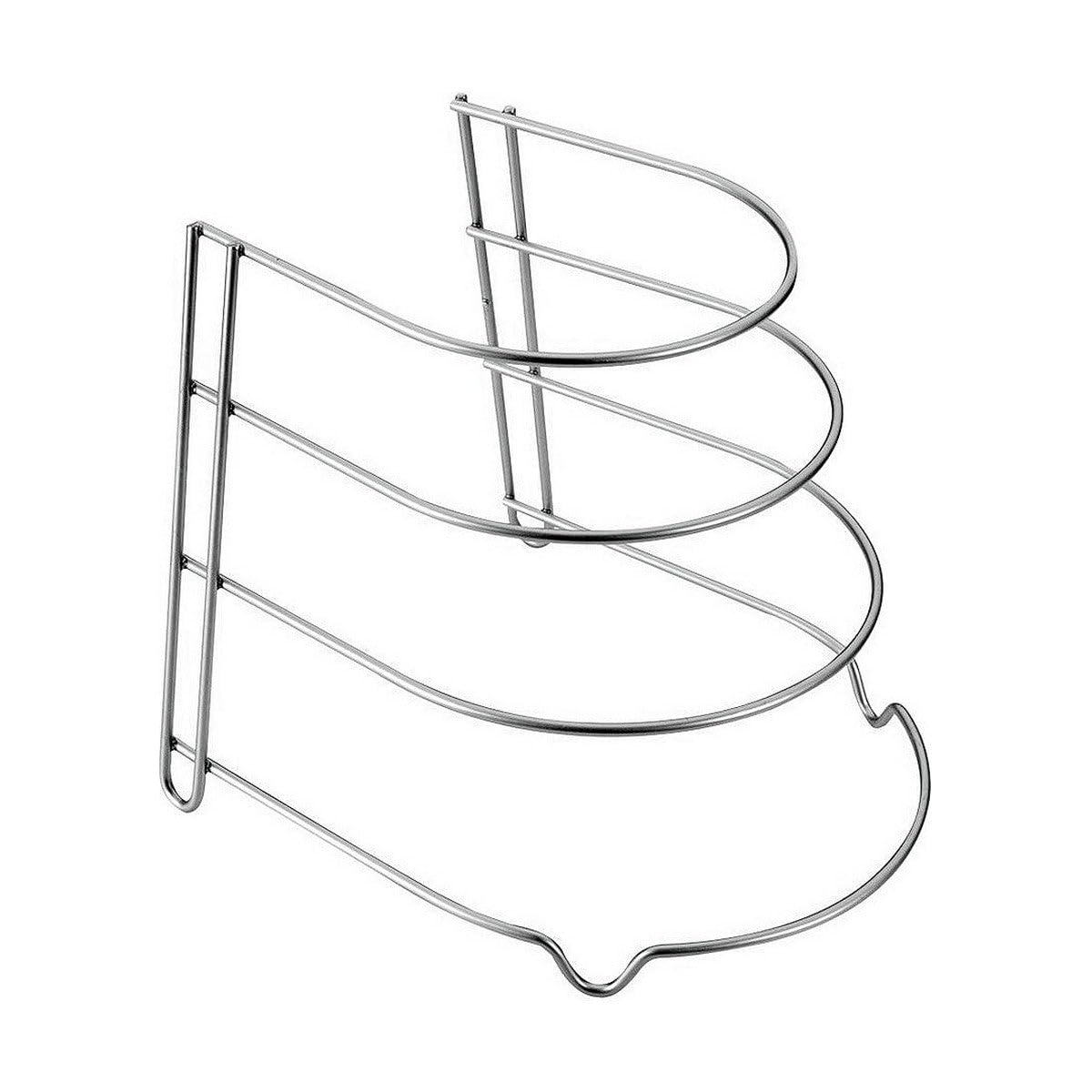 Metaltex CANYON-4 katlı tava rafı POLYTHERM kaplama gri