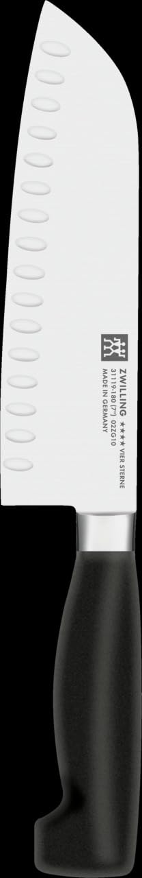Zwilling Four Starsantoku Bıçağı, 18 cm, Oluklu Kenar