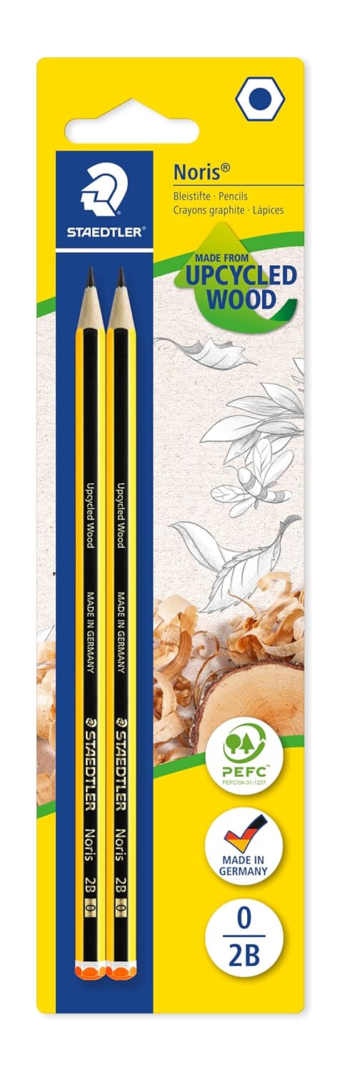 Staedtler 1200 Bk2D Noris 2B Kursun Kalem 2'li Blister