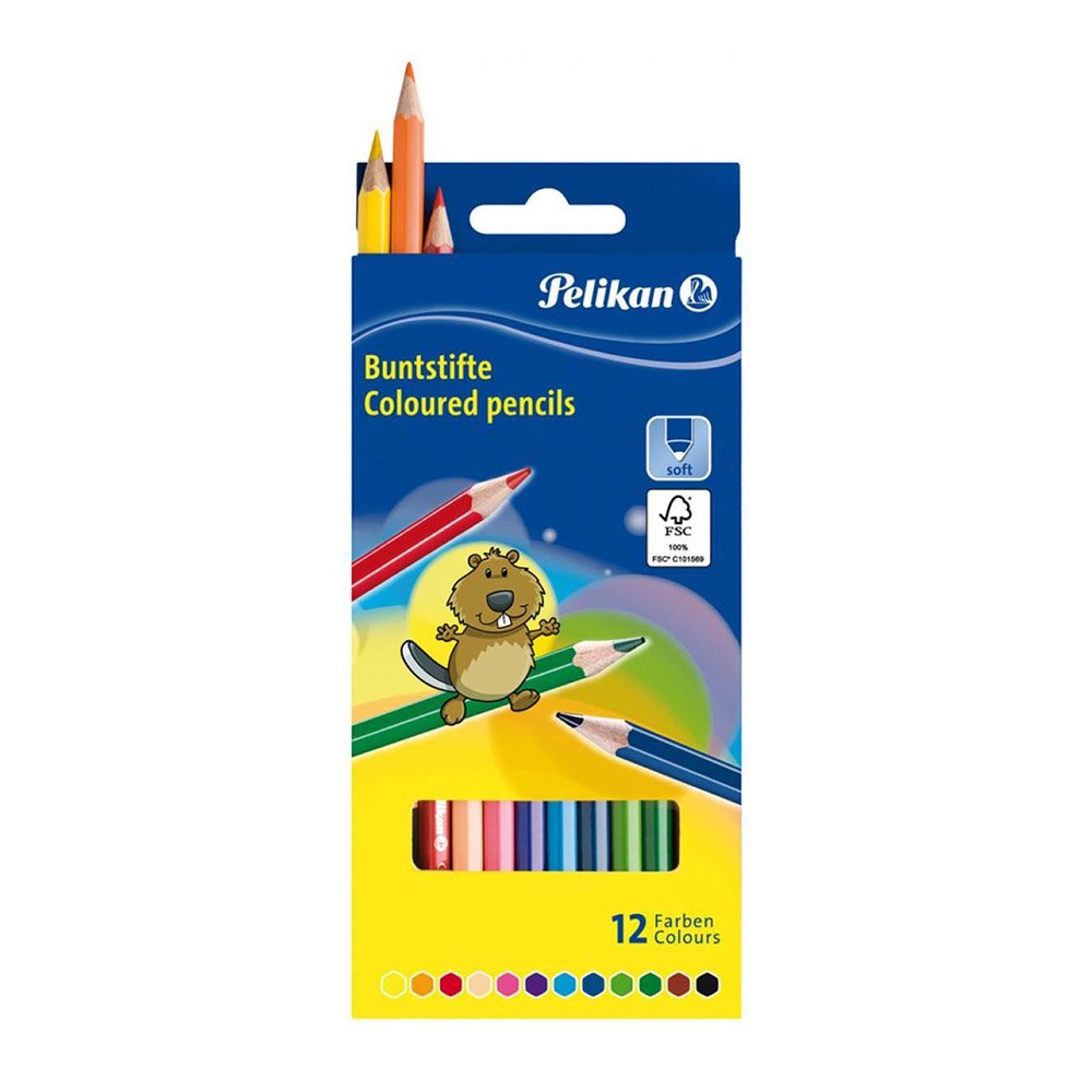 Pelikan 12li Kuru Boya