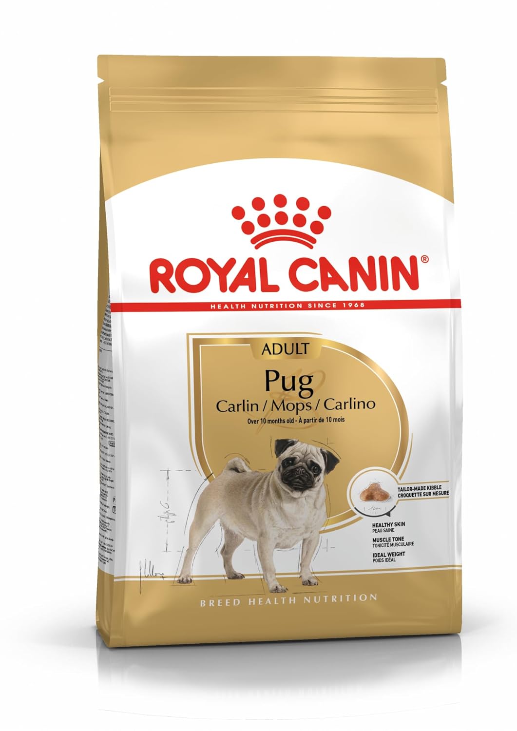 Royal Canin Pug Adult Kuru Köpek Maması, 1.5 kg