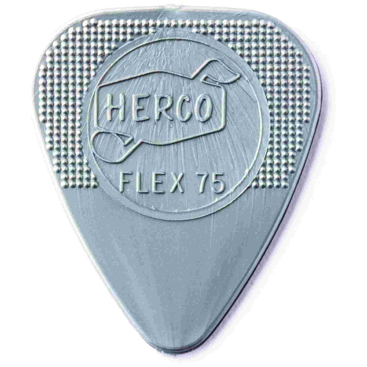 JIM DUNLOP HE211 Flex 75 Naylon Düz Penetler, Gümüş, Ağır, 100/Çanta