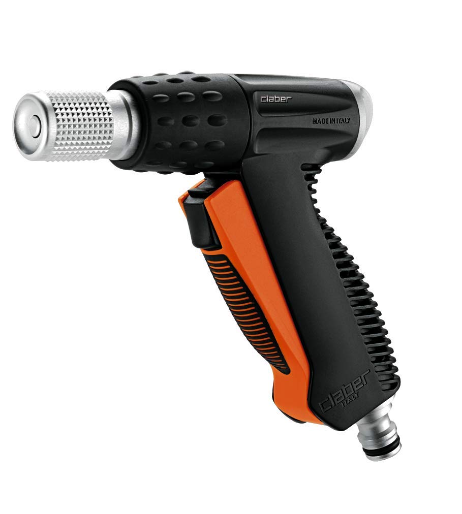 Claber 9567 Metal Jet Sulama Tabancası Krom Uçlu,Ayarlı