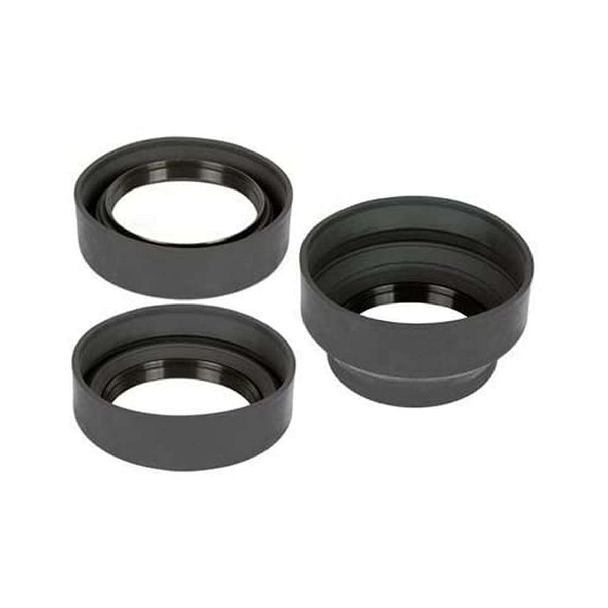 Ayex 67 mm Üç Kademeli Kauçuk Parasoley, Lens Hood