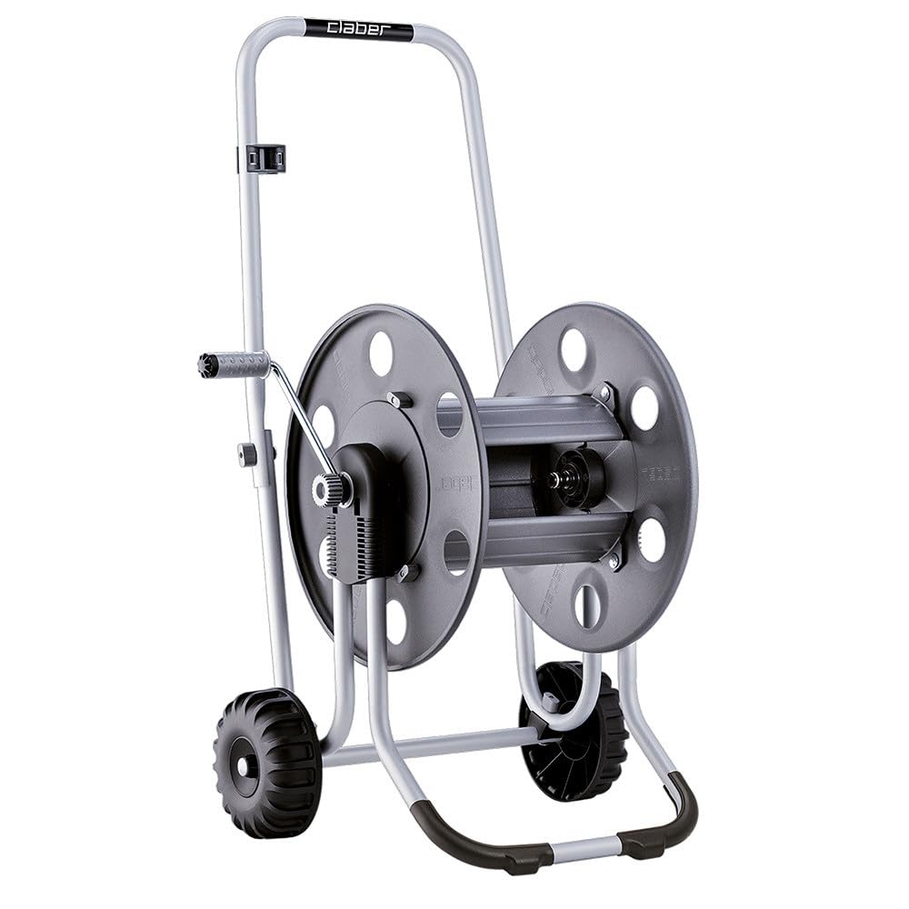 Claber 8891 Metal 60 Hortum Makarası, Metal Yapı