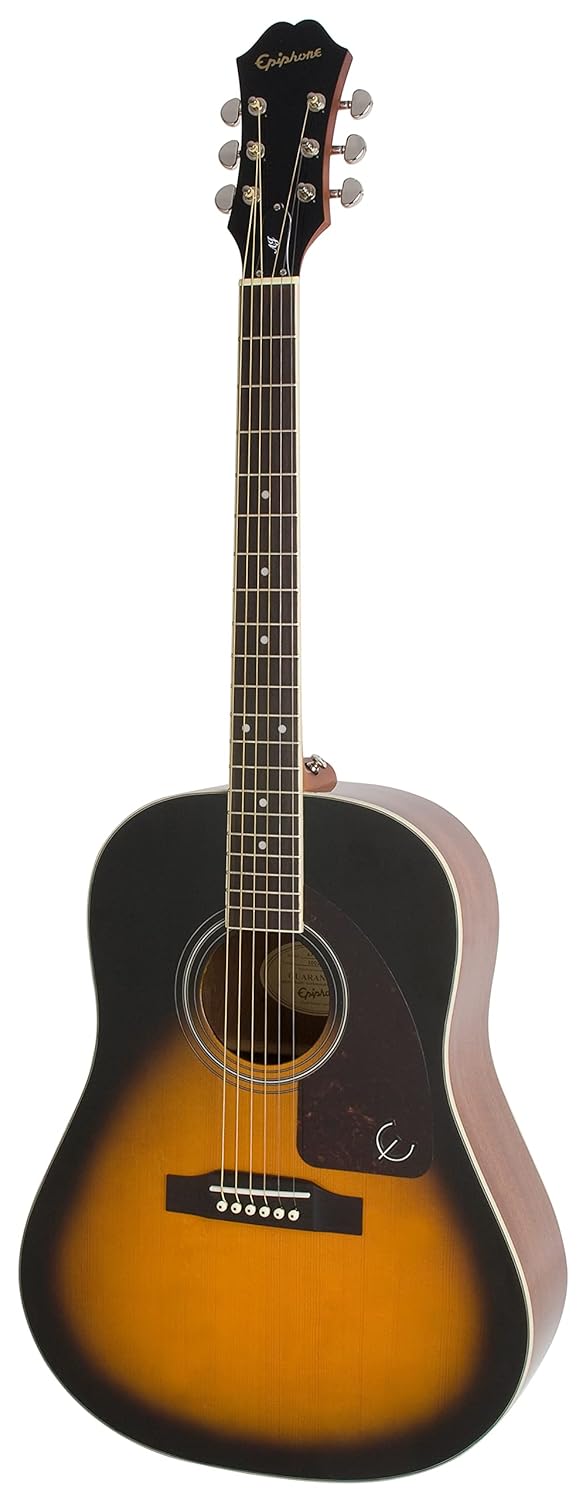 Epiphone AJ-220S Solid Top Akustik Gitar (Vintage Sunburst)