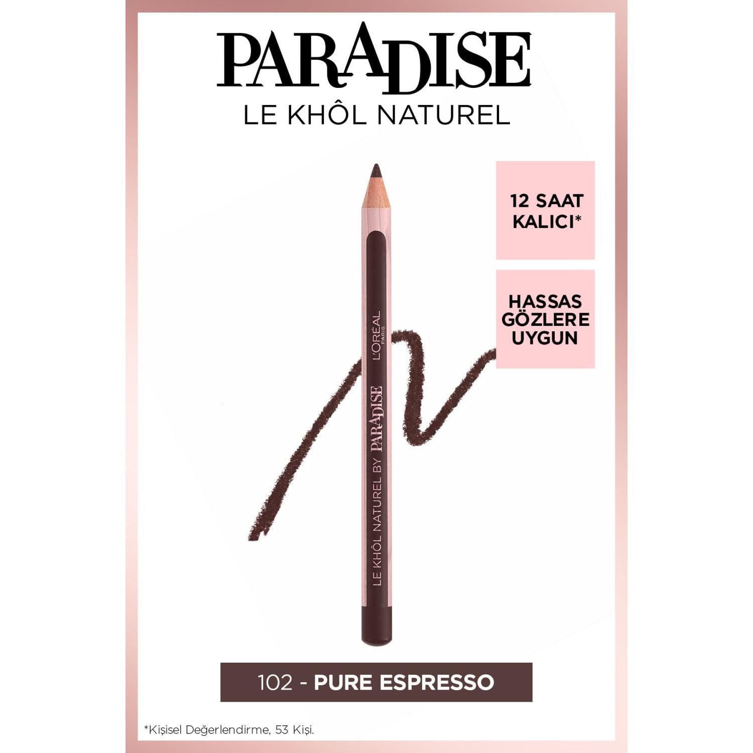 L'Oreal Paris Superline Le Khol Eyeliner Kahverengi
