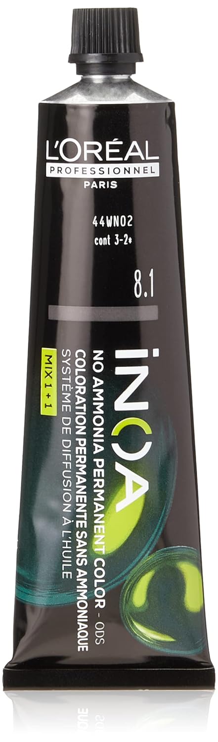 L'OREAL PROFESSIONNEL PARIS İnoa Saç Boyası 8.1 Açık Kumral Küllü 60 ml