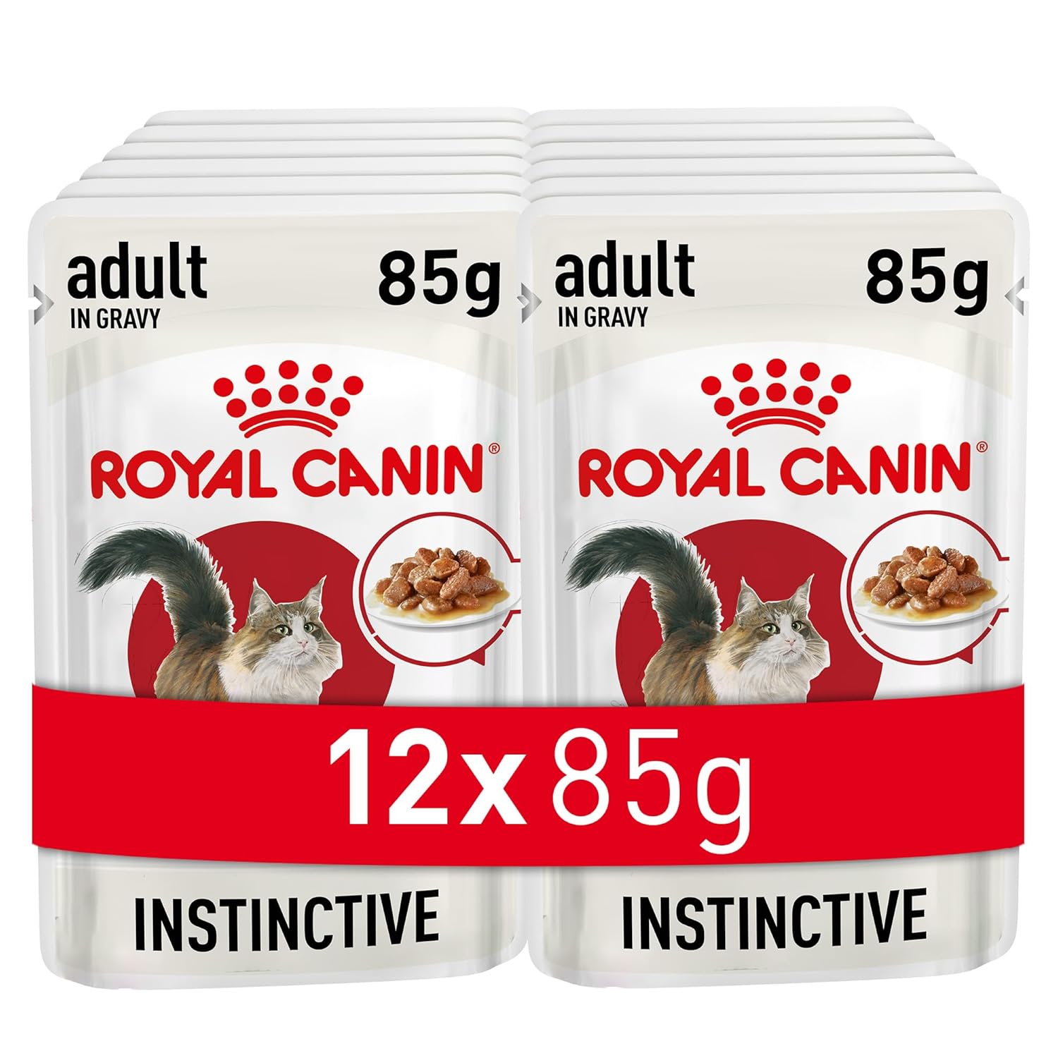 Royal Canin Instinctive Gravy Pouch Yaş Kedi Maması 85 gr x 12 Adet