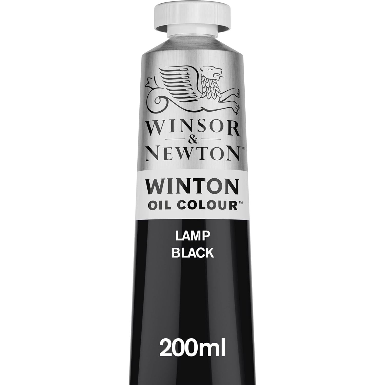 Winsor & Newton Winsor&Newton Winton Yağlı Boya, 200ml, Lamp Black 337 (25)