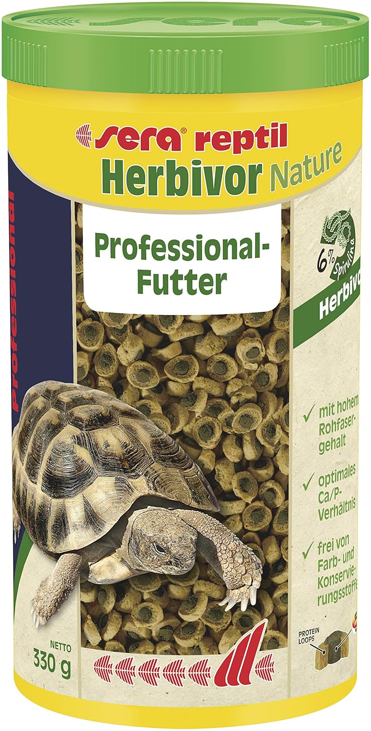 Sera Reptil Herbivor Nature 1000 ml Sürüngen Yemi