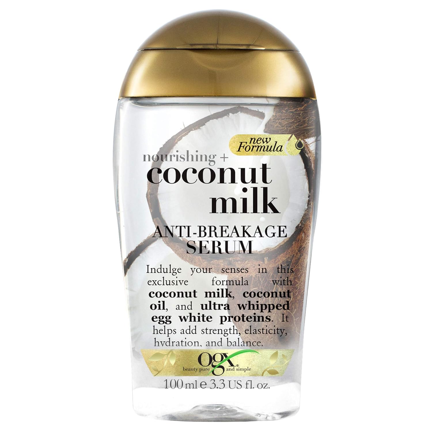 ogx besleyici ve kırılma karşıtı coconut milk serum 100 ml