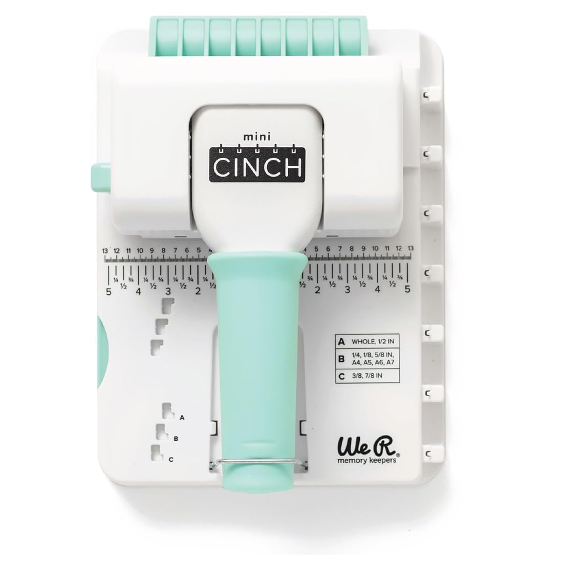 We R Memory Keepers 661388 Mini Cinch bağlama aleti, beyaz, küçük boy