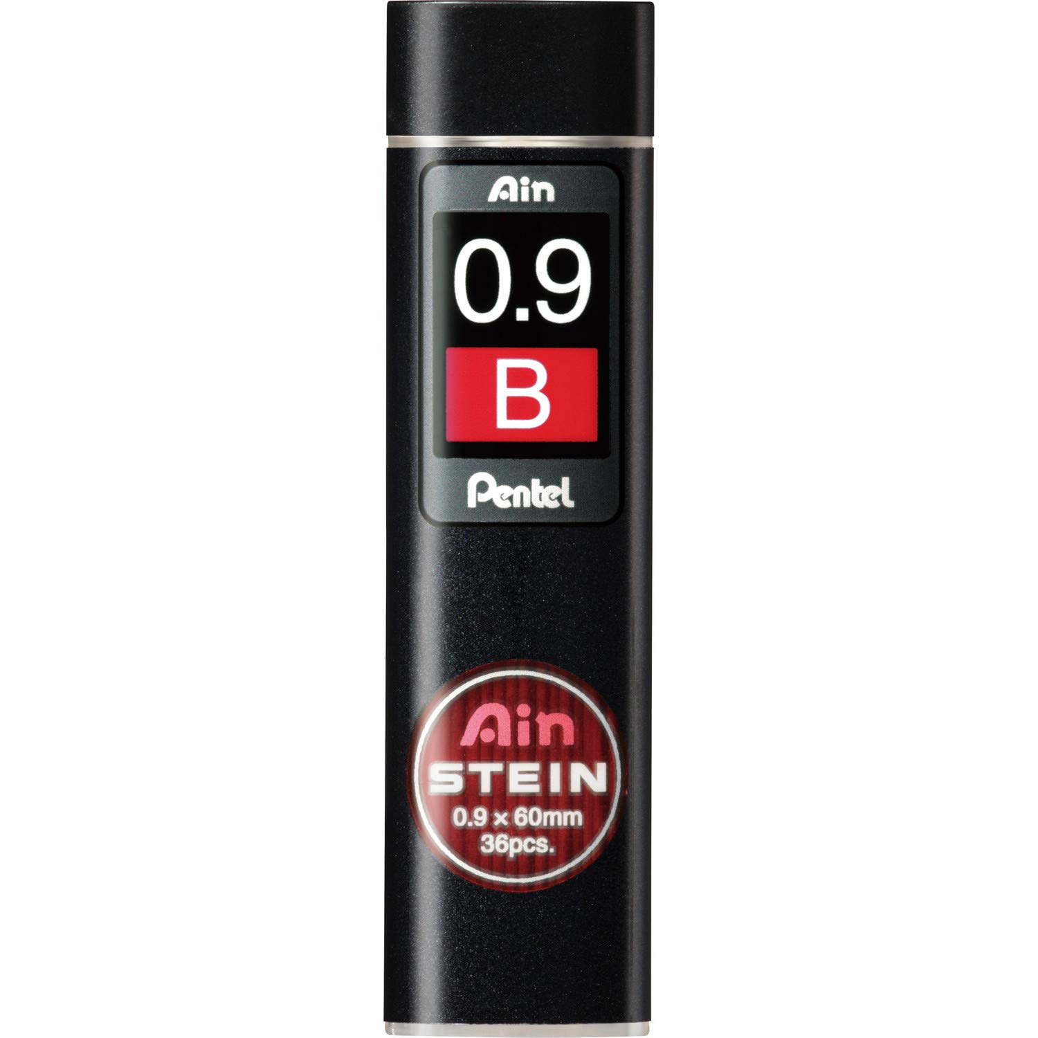 Pentel Mekanik Kurşun Kalem Ucu, 36 Adet, 0.9 mm, B