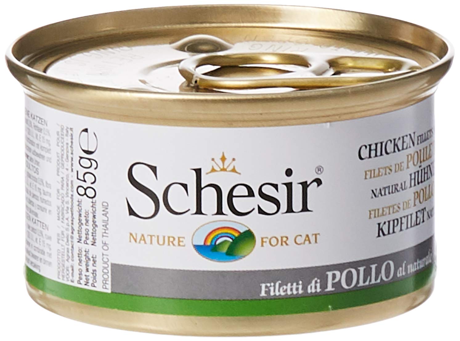 Schesir Yetişkin Kedi Konservesi 85 Gr Tavuk Etli